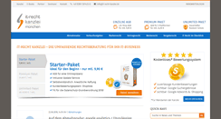 Desktop Screenshot of it-recht-kanzlei.de