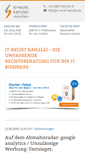 Mobile Screenshot of it-recht-kanzlei.de